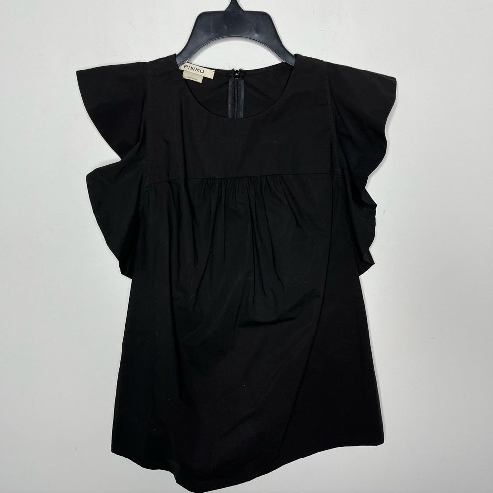 Pinko Ruffle Sleeve Tank 6